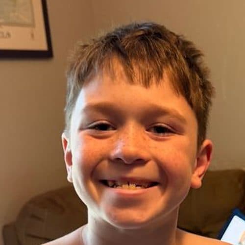 A real, ordinary photo of one of our founder's sons